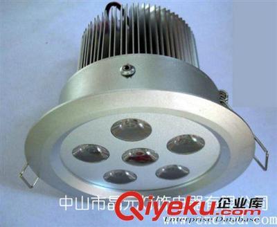 中山市晶元燈飾電器 專業(yè)制造6W高光LED天花燈，一站式室內外LED照明解決方案提供商